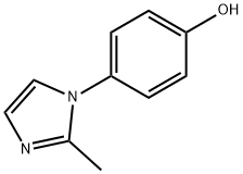 4-(2-甲基-1H-咪唑-1-基)苯酚,81376-54-7,结构式