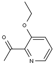 1-(3-乙氧基吡啶-2-基)乙酮,81376-88-7,结构式