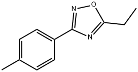5-ETHYL-3-P-TOLYL-1,2,4-OXADIAZOLE Struktur
