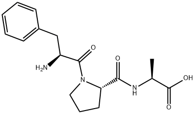 phenylalanyl-prolyl-alanine 化学構造式