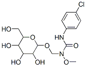 3-(4-chlorophenyl)-1-methoxy-1-[[3,4,5-trihydroxy-6-(hydroxymethyl)oxa n-2-yl]oxymethyl]urea|