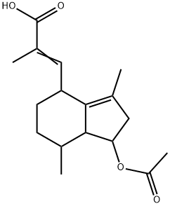 ACETOXYVALERENIC ACID,81397-67-3,结构式