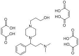 1-피페라진프로판올,4-(3-(디메틸아미노)-1-페닐프로필)-,(Z)-2-부트엔디오에이트(1:3)
