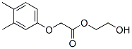 2-hydroxyethyl (3,4-dimethylphenoxy)acetate Structure