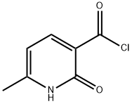 3-Pyridinecarbonyl chloride, 1,2-dihydro-6-methyl-2-oxo- (9CI),81450-66-0,结构式