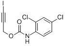 2,4-ジクロロカルバニル酸3-ヨード-2-プロピニル 化学構造式