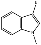 N-甲基-3-溴吲哚,81471-20-7,结构式
