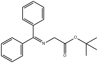 N-二苯亚甲基-甘氨酸叔丁酯,81477-94-3,结构式