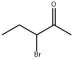 2-Pentanone,  3-bromo- Structure