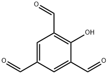 2-HYDROXY-1,3,5-BENZENETRICARBALDEHYDE Structure