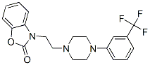 3-[2-[4-[3-(trifluoromethyl)phenyl]piperazin-1-yl]ethyl]benzooxazol-2- one|