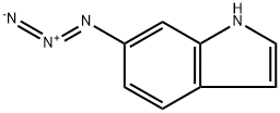 1H-Indole,6-azido-(9CI) Struktur