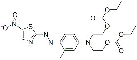 81526-62-7 N,N-Bis[2-(ethoxycarbonyloxy)ethyl]-3-methyl-4-(5-nitrothiazol-2-ylazo)aniline