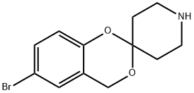 6-BroMo-4H-spiro[benzo[d][1,3]dioxine-2,4'-piperidine] Struktur