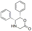 (5R,6S)-5,6-DIPHENYLMORPHOLIN-2-ONE,815582-48-0,结构式