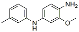 p-Phenylenediamine, 2-methoxy-N4-m-tolyl- Struktur