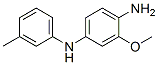 p-Phenylenediamine, 2-methoxy-N4-m-tolyl- 化学構造式