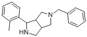5-BENZYL-1-O-TOLYL-OCTAHYDRO-PYRROLO[3,4-C]PYRROLE Struktur