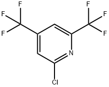 2-氯-4,6-双(三氟甲基)吡啶, 81565-21-1, 结构式