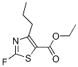 5-Thiazolecarboxylicacid,2-fluoro-4-propyl-,ethylester(9CI) Structure