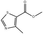Methyl 4-methyl-5-thiazolecarboxylate Structure