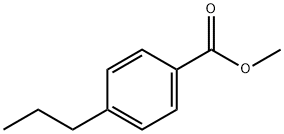 4-正丙基苯甲酸甲酯,81631-63-2,结构式