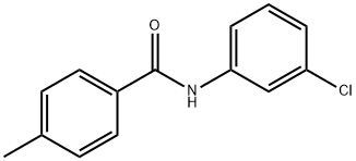 N-(3-chlorophenyl)-4-methylbenzamide Structure