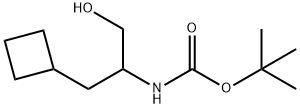 (1-环丁基-3-羟基丙-2-基)氨基甲酸叔丁酯,816429-99-9,结构式
