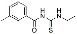 Benzamide, N-[(ethylamino)thioxomethyl]-3-methyl- (9CI) 化学構造式