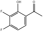 1-(3,4-二氟-2-羟基苯基)乙酮 结构式