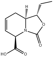 3H-Oxazolo[3,4-a]pyridine-5-carboxylicacid,1-ethyl-1,5,8,8a-tetrahydro-3-oxo-,(1S,5R,8aS)-(9CI) Structure