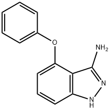 4-苯氧基-1H-吲唑-3-胺 结构式