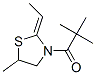 816455-65-9 Thiazolidine, 3-(2,2-dimethyl-1-oxopropyl)-2-ethylidene-5-methyl- (9CI)