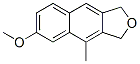 Naphtho[2,3-c]furan, 1,3-dihydro-6-methoxy-4-methyl- (9CI) Struktur