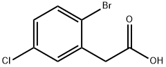 2-Bromo-5-chlorophenylacetic acid price.