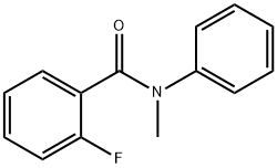 2-氟-N-甲基-N-苯基苯甲酰胺,81685-56-5,结构式