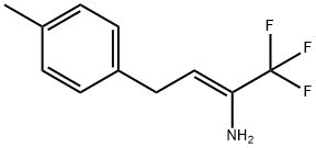 2-Buten-2-amine,1,1,1-trifluoro-4-(4-methylphenyl)-,(2Z)-(9CI) Struktur