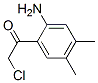 Ethanone,  1-(2-amino-4,5-dimethylphenyl)-2-chloro-,817209-30-6,结构式