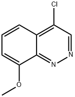 4-氯-8-甲氧基噌啉,817209-48-6,结构式