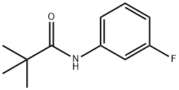 N-(3-Fluoro-phenyl)-2,2-diMethyl-propionaMide 化学構造式