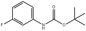 1-N-BOC-3-氟苯胺,81740-18-3,结构式