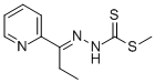 Hydrazinecarbodithioic acid, [1-(2-pyridinyl)propylidene]-, methyl ester Struktur