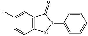 1,2-Benzisoselenazol-3(2H)-one, 5-chloro-2-phenyl-,81744-09-4,结构式