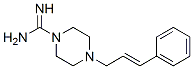 4-cinnamylpiperazine-1-carboximidamide,81746-15-8,结构式