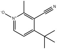 3-Pyridinecarbonitrile, 4-(1,1-dimethylethyl)-2-methyl-, 1-oxide