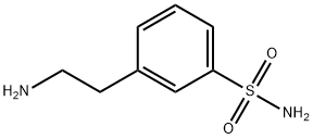 Benzenesulfonamide, 3-(2-aminoethyl)- (9CI) Struktur