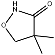 4，4-dimethyl isoxazolidin-3-one 化学構造式