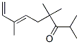 2,4,4,7-tetramethylnona-6,8-dien-3-one Structure