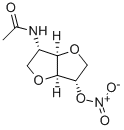 2-(Acetylamino)-1,4:3,6-dianhydro-2-deoxy-L-iditol 5-nitrate Struktur