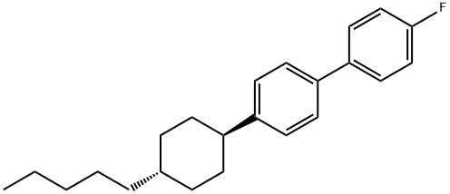 4-FLUORO-4'-(4-N-PENTYLCYCLOHEXYL)BIPHENYL,81793-59-1,结构式